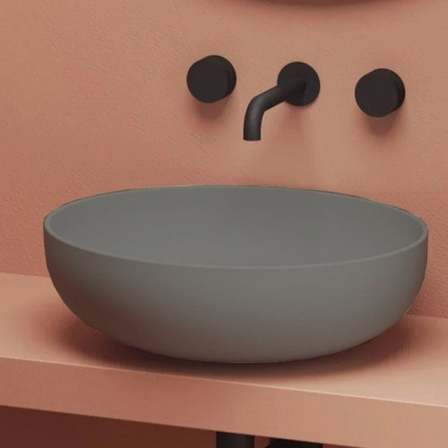 Artceram JOLIE Раковина настольная/для пьедестала 50 см, цвет grey olive