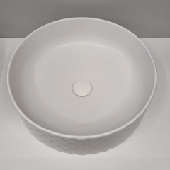 Artceram ROMBO Раковина накладная,44,5хh14,5см, без отв под смеситель, без перелива, цвет: белый матовый