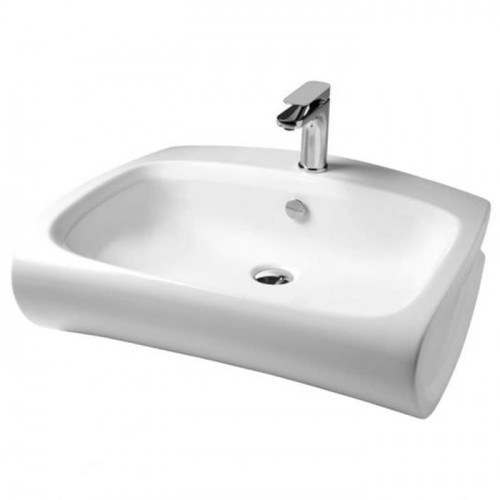Artceram/Hidra HI-LINE Раковина подвесная 65х50 см, с 1 отв под смеситель, цвет белый (Снято с пр-ва)