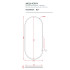 Artceram ARCO 120 Зеркало 50х120 см.с подсветкой