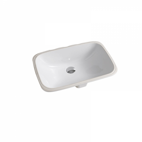 Artceram WASHBASINS NETTUNO Раковина встраиваемая снизу 56Х38 см, без отв под смеситель, без крепежа ACA001, цвет белый.