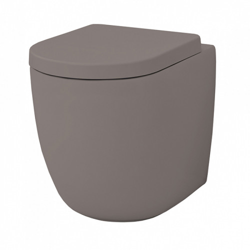 Artceram FILE Унитаз напольный Rimless 36x52 см, цвет gravel