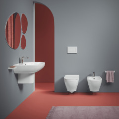 Artceram TEN Унитаз подвесной, 52х36см, безободковый, с крепежом, цвет: белый (АКЦИЯ с нашего склада!)