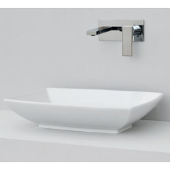 Artceram JAZZ раковина накладная без отверстий под смеситель 60х40см, цвет белый