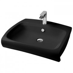 Artceram/Hidra HI-LINE Раковина подвесная 65х50 см, с 1 отв под смеситель, цвет черный
