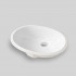 Artceram WASHBASINS DIANA Раковина встраиваемая снизу 57х40 см, без отв под смеситель, без крепежа ACA001, цвет белый.