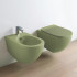 Artceram FILE 2.0 Унитаз подвесной 52х36см, безободковый, с крепежом, цвет: verde salvia