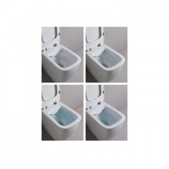 Artceram A16 Унитаз подвесной ТУРБО СМЫВ THE REEL, 36х52 см, с креплениями, цвет белый матовый SANIGLAZE (АКЦИЯ с нашего склада!)