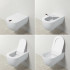 Artceram THE ONE Унитаз подвесной безободковый , 52х35, с креплениями, цвет rosso corallo (Снято с пр-ва)