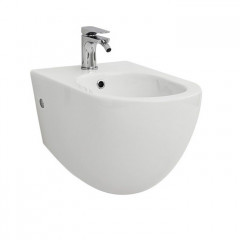 Artceram FILE 2.0 Биде подвесное 36х52 см, с креплениями, с 1 отв под смеситель, цвет белый