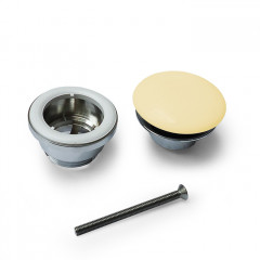 Artceram Донный клапан для раковин универсальный, покрытие керамика, цвет giallo zinco