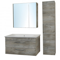 Комплект Azario Тумба MILANA 85 с раковиной Atria 85