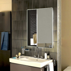 Зеркало AZARIO Алмина 800х1000 c подсветкой и диммером, сенсорный выключатель (LED-00002315)