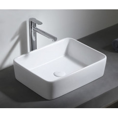 Раковина Azario 48,5х38х13 накладная, белая (AZ4565)