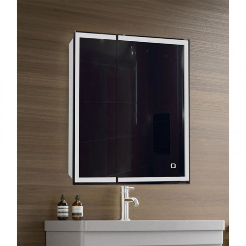 Зеркало-шкаф AZARIO Minio 1П 700х800 c подсветкой и диммером (CS00075843)