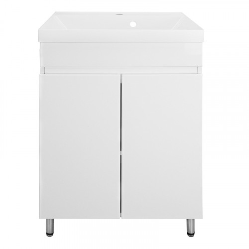 Комплект Azario Тумба Эстима 60Н напольная с раковиной Астория 60 (CS00094635)