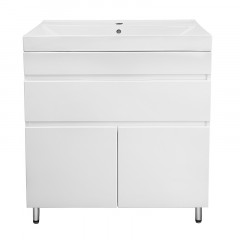 Комплект Azario Тумба Эстима 80/1Н напольная с раковиной Tempo 80 (CS00094636)