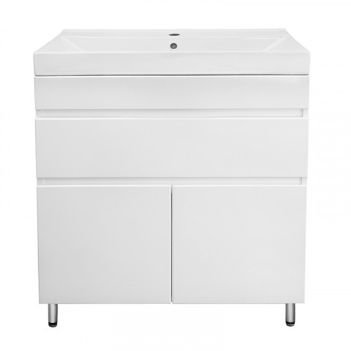 Комплект Azario Тумба Эстима 80/1Н напольная с раковиной Tempo 80 (CS00094636)