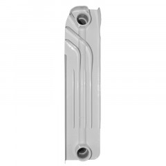 Радиатор биметаллический AZARIO BM350/100 6 секций, белый (BM350/100/6)