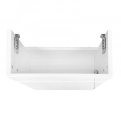 Комплект Тумба Azario Эстима 40 405х220х575 подвесная, с раковиной Миранда 40, правая, белый (CS00094578)