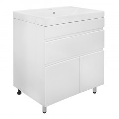 Комплект Azario Тумба Эстима 80/1Н напольная с раковиной Tempo 80 (CS00094636)