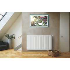 Радиатор стальной панельный AZARIO 22 500х900 боковое подключение, белый (AZ-C22-500-900)