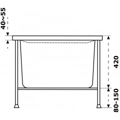 Ванна акриловая AZARIO Бали 180х80 (БАВ0005)