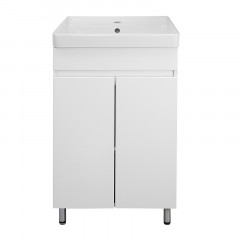 Комплект Azario Тумба Эстима 50Н напольная с раковиной Monte 50 (CS00094634)