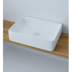 Раковина Azario 500x390x140 накладная, белая (AZ-2195)