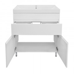 Комплект Azario Тумба Эстима 80/1Н напольная с раковиной Tempo 80 (CS00094636)