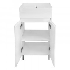 Комплект Azario Тумба Эстима 50Н напольная с раковиной Monte 50 (CS00094634)