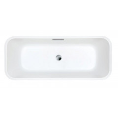 Ванна акриловая AZARIO WALESA 1800х750х560 отдельностоящая (AZ-М702)