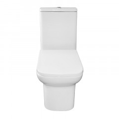 Унитаз-компакт Azario Alba 620х405х805 напольный, безободковый, с сиденьем микролифт (AZ-8323)