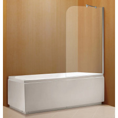 Шторка для ванны Azario Merrit 80х140 цвет профиля серебро (AZ-NF6310 800)