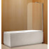 Шторка для ванны Azario Merrit 80х140 цвет профиля серебро (AZ-NF6310 800)