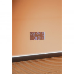 Зеркало AZARIO Эдисон - МЕТЕО 900х650 с подсветкой, бесконтактный сенсор с функцией диммера, погодный модуль (LED-00002763)