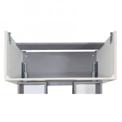 Тумба Azario LAURA 80/1 подвесная КАШЕМИР (БЕЗ РАКОВИНЫ CLASSIK 80) ручка ЗОЛОТО (CS00096950)