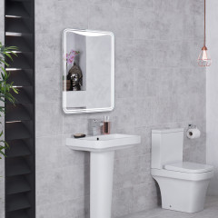 Зеркало AZARIO Мали 550х800 c подсветкой и диммером, сенсорный выключатель (LED-00002534)