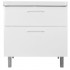 Комплект Тумба Azario Ника 80 Н 800х475х850 напольная, с раковиной Monte 80 (CS00082789)