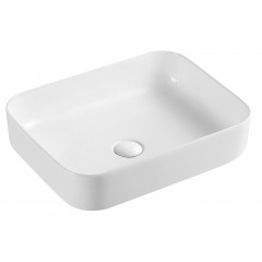 Раковина Azario 500x390x140 накладная, белая (AZ-2195)