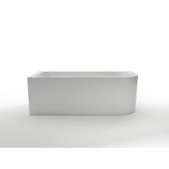 Ванна акриловая Azario LUTON 1700x800x580 пристенная, в комплекте с сифоном и металлической рамой, левая, белая (LUT17080 L)