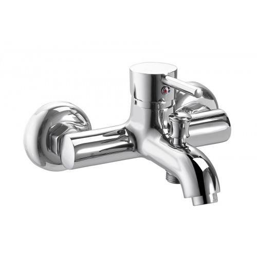 Смеситель для ванны с коротким изливом AZARIO TASCO, хром (AZ-15160511)