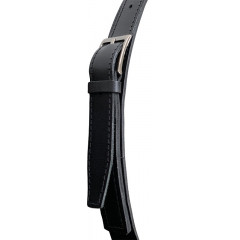 Зеркало AZARIO Капитан D610 c подсветкой и диммером, бесконтактный сенсор, черная кожа (LED-00002476)