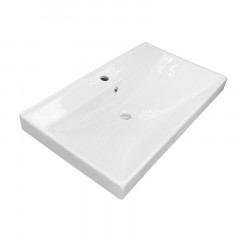 Комплект Тумба Azario Мила 80 815х470х680 подвесная, с раковиной Tempo 80, белый матовый (CS00091365)