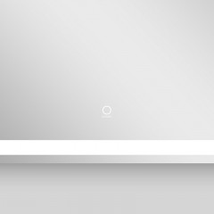 Зеркало AZARIO Alysa NEW 800х600 с подсветкой, сенсорный выключатель с функцией диммера (AZ-Z-046-1CSNEW)