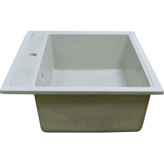 Кухонная мойка AZARIO Litos 570x505x200 искусственный мрамор, цвет Светло серый (CS00078328)