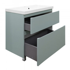 Тумба Azario Viola 80/2Н напольная ФИСТАШКОВЫЙ БЕЗ РАКОВИНЫ Астория 80 (CS00096729)