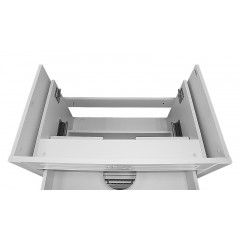 Комплект Тумба Azario CAROLINA 90/2 900х870х540 напольная с раковиной Victorian 90 патина белая (CS00089994)