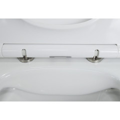 Унитаз подвесной Azario BOCA 360х510х350 безободковый, c сиденьем микролифт (AZ-1048 A)