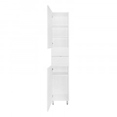 Пенал Azario Эстима 35 350х320х1970 напольный, левый, белый глянец (CS00094554)